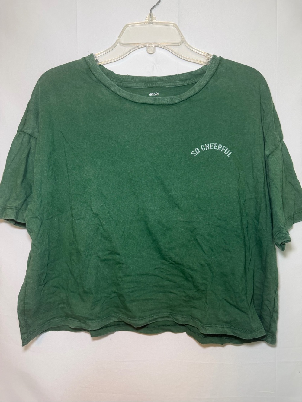Aerie Cropped Boyfriend Tee